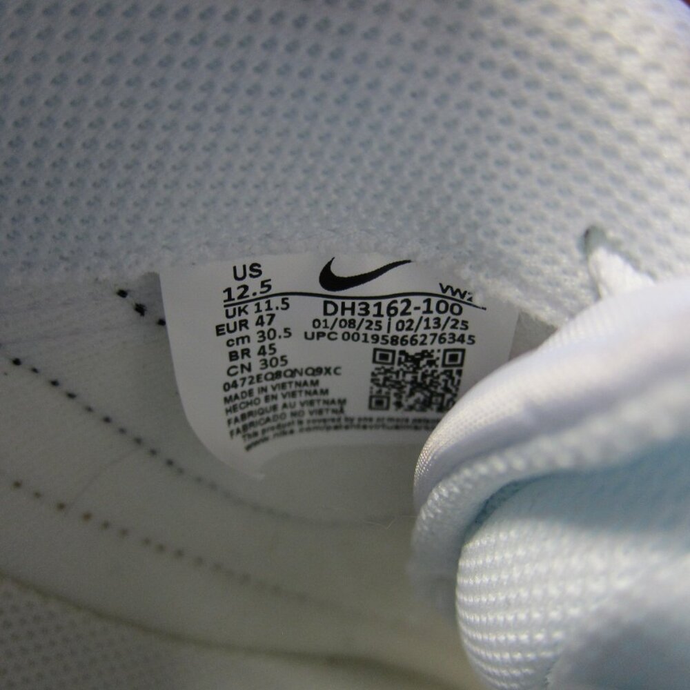 Nike Court Legacy Men's 12.5 White/Desert Ochre/Black Shoe's DH3162-100 - Picture 9 of 9